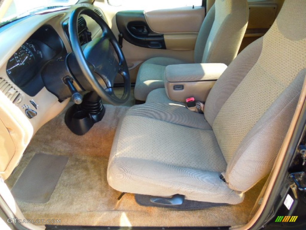 Beige Interior 1998 Mazda B-Series Truck B3000 SE Extended Cab Photo #73046752