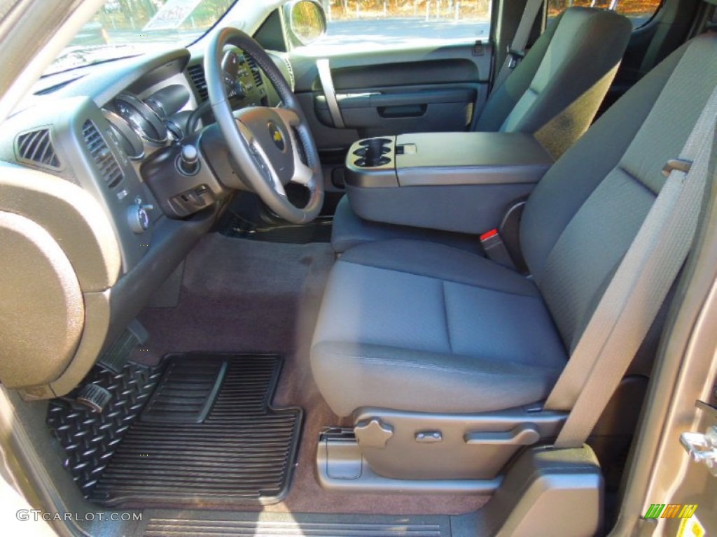 2012 Silverado 1500 LT Extended Cab 4x4 - Graystone Metallic / Ebony photo #8