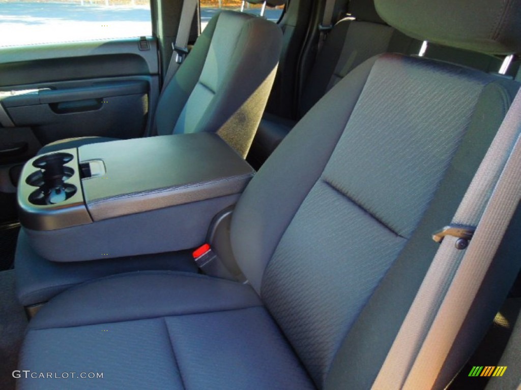 2012 Silverado 1500 LT Extended Cab 4x4 - Graystone Metallic / Ebony photo #9