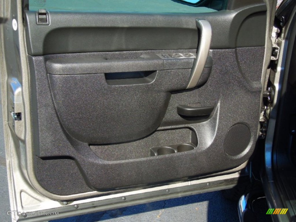 2012 Silverado 1500 LT Extended Cab 4x4 - Graystone Metallic / Ebony photo #10