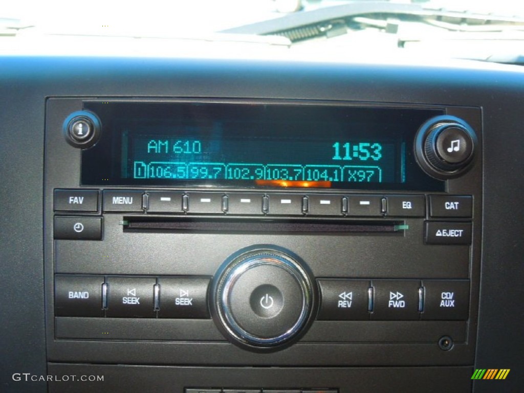 2012 Silverado 1500 LT Extended Cab 4x4 - Graystone Metallic / Ebony photo #14