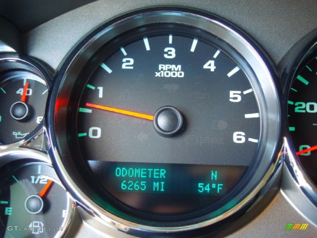 2012 Silverado 1500 LT Extended Cab 4x4 - Graystone Metallic / Ebony photo #16