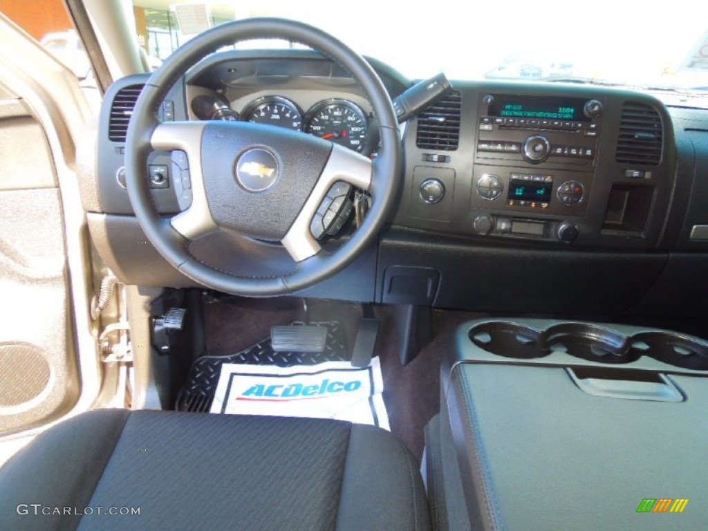 2012 Silverado 1500 LT Extended Cab 4x4 - Graystone Metallic / Ebony photo #19