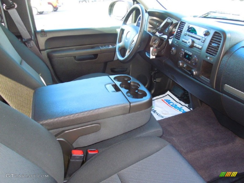 2012 Silverado 1500 LT Extended Cab 4x4 - Graystone Metallic / Ebony photo #24