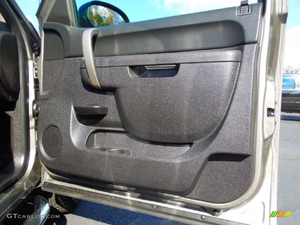 2012 Silverado 1500 LT Extended Cab 4x4 - Graystone Metallic / Ebony photo #25