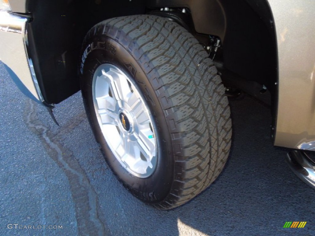 2012 Silverado 1500 LT Extended Cab 4x4 - Graystone Metallic / Ebony photo #27