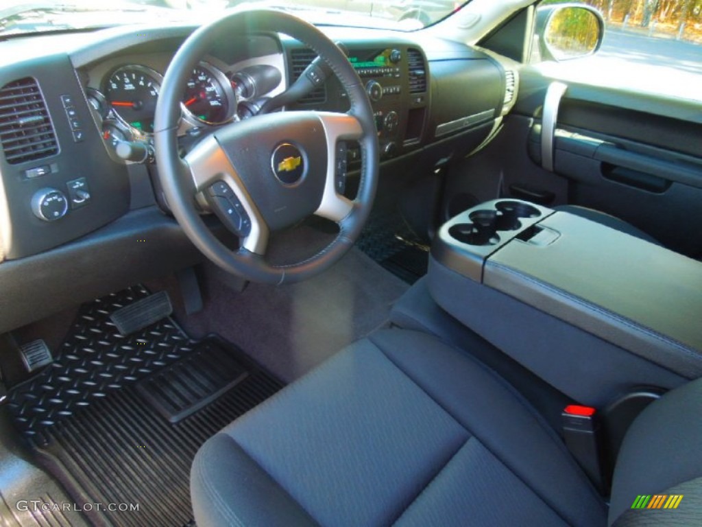 2012 Silverado 1500 LT Extended Cab 4x4 - Graystone Metallic / Ebony photo #28