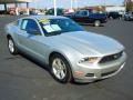 Brilliant Silver Metallic 2010 Ford Mustang V6 Coupe Exterior