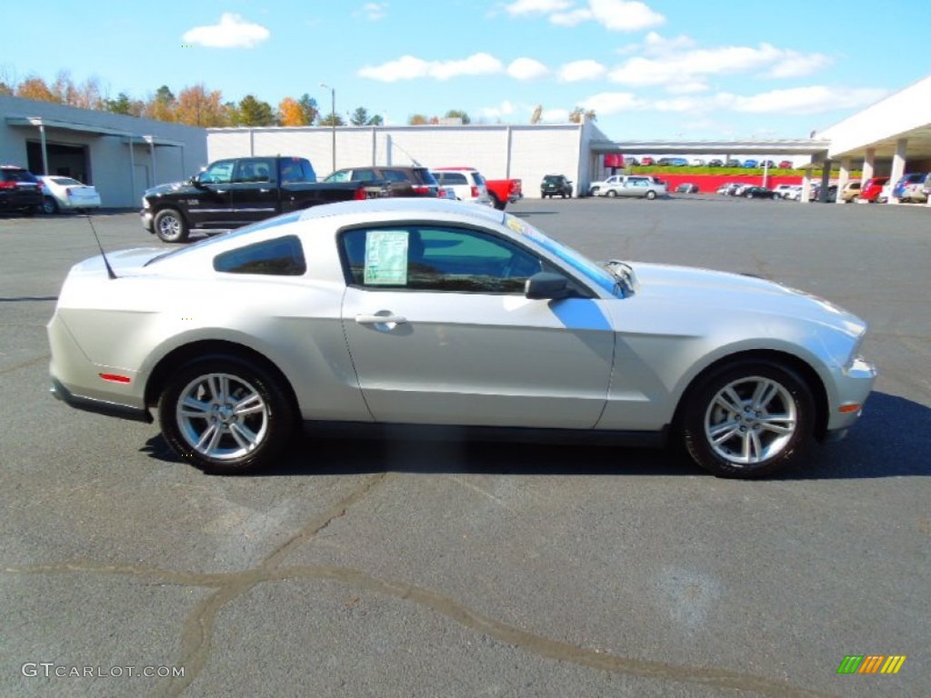 Brilliant Silver Metallic 2010 Ford Mustang V6 Coupe Exterior Photo #73047517