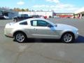 Brilliant Silver Metallic 2010 Ford Mustang V6 Coupe Exterior