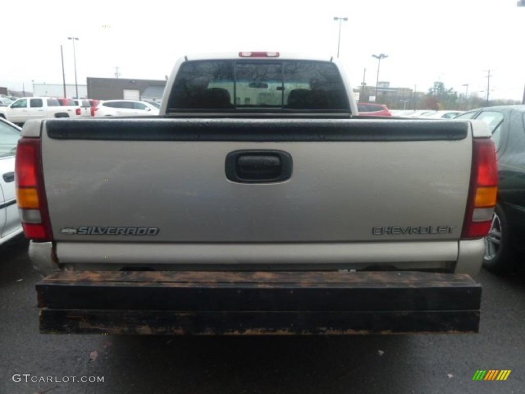 1999 Silverado 1500 LS Extended Cab 4x4 - Light Pewter Metallic / Graphite photo #3