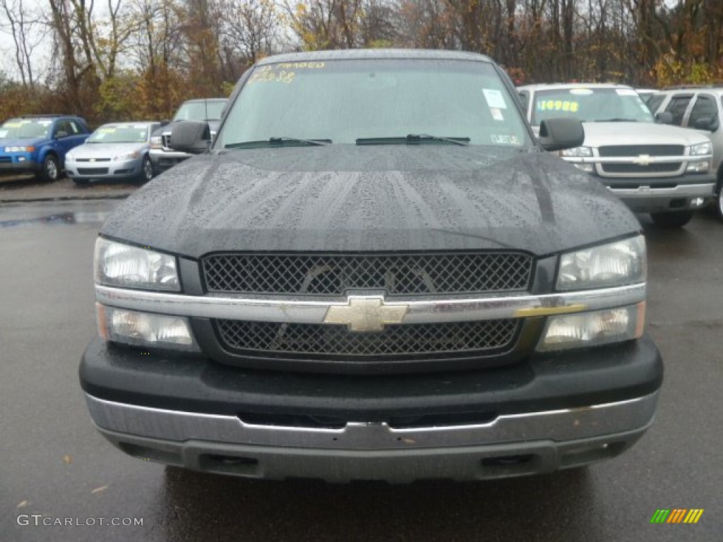 2003 Silverado 1500 Z71 Extended Cab 4x4 - Dark Gray Metallic / Dark Charcoal photo #6