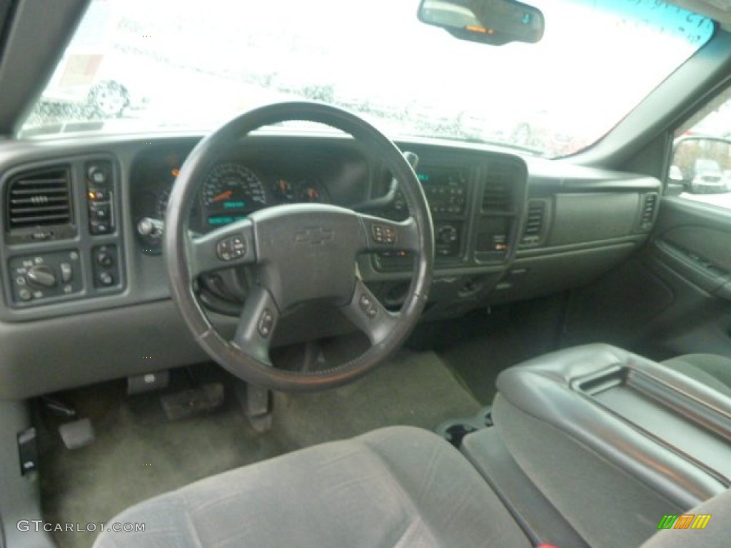2003 Silverado 1500 Z71 Extended Cab 4x4 - Dark Gray Metallic / Dark Charcoal photo #10