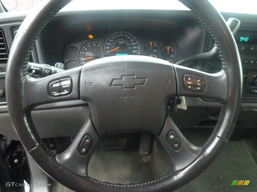 2003 Silverado 1500 Z71 Extended Cab 4x4 - Dark Gray Metallic / Dark Charcoal photo #12