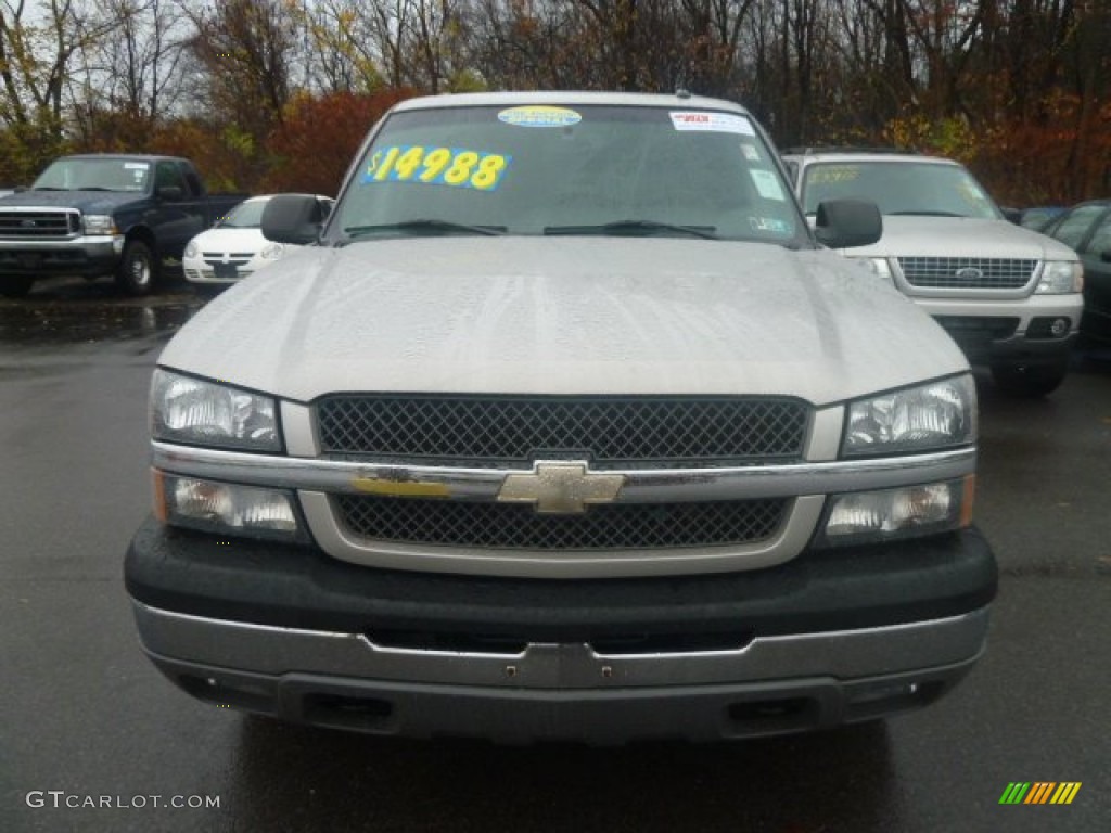 2004 Silverado 1500 Z71 Crew Cab 4x4 - Silver Birch Metallic / Dark Charcoal photo #6