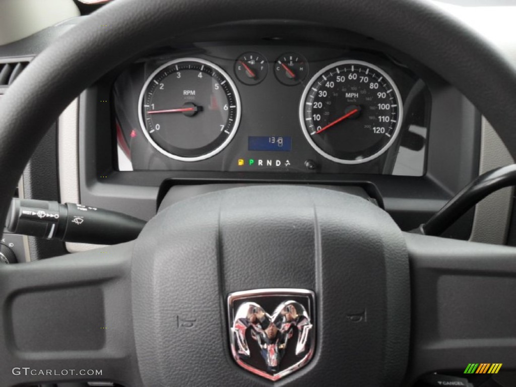 2011 Ram 1500 ST Quad Cab 4x4 - Deep Cherry Red Crystal Pearl / Dark Slate Gray/Medium Graystone photo #12