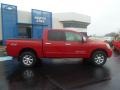 2005 Red Alert Nissan Titan SE Crew Cab 4x4  photo #2