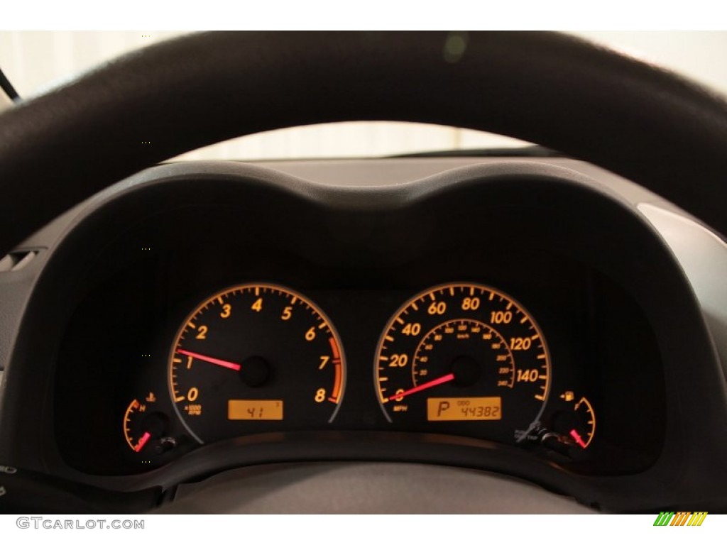 2010 Toyota Corolla LE Gauges Photo #73049535