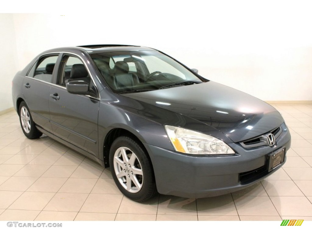 2003 Accord EX V6 Sedan - Graphite Pearl / Gray photo #1