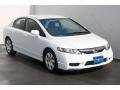 Taffeta White - Civic LX Sedan Photo No. 6