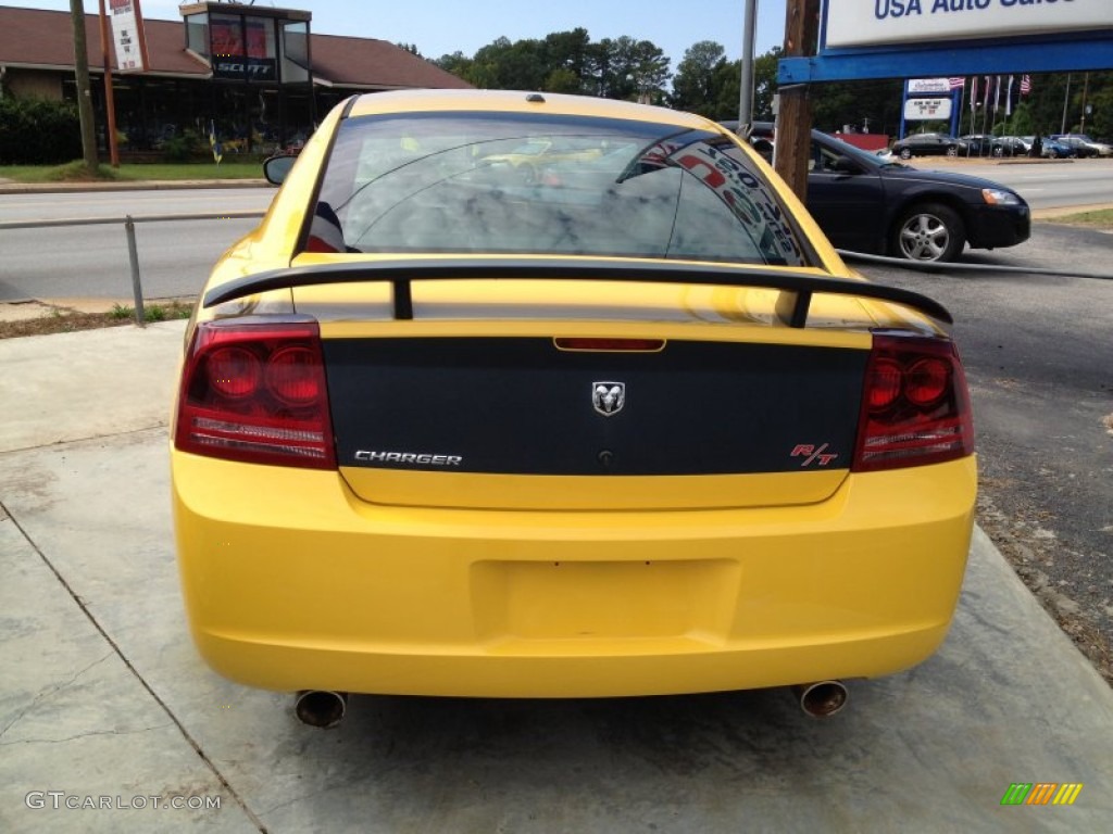 Top Banana Yellow 2006 Dodge Charger R/T Daytona Exterior Photo #73050505