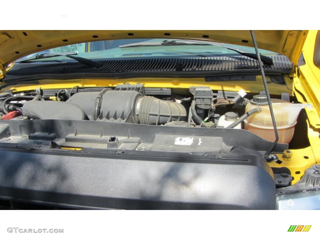 2008 E Series Cutaway E350 Commercial Moving Truck - Yellow / Medium Flint photo #52