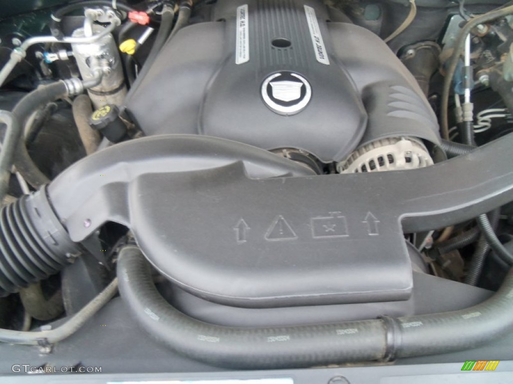 2002 Escalade AWD - Green Envy / Shale photo #4