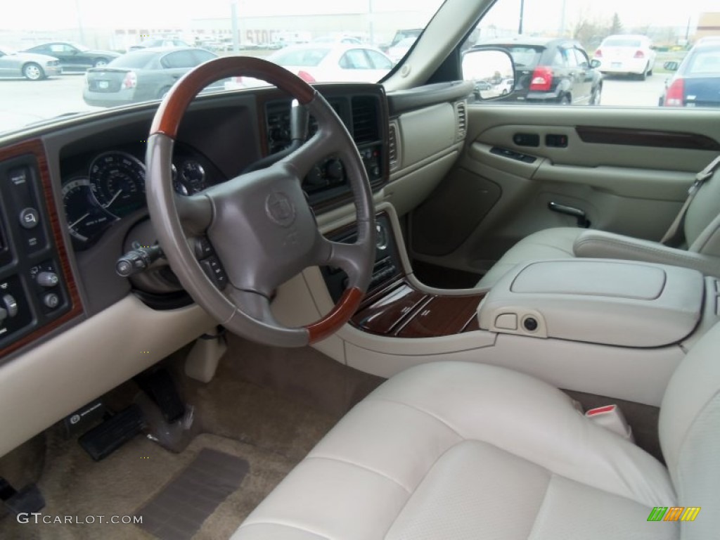2002 Escalade AWD - Green Envy / Shale photo #8