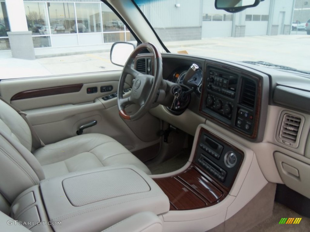 2002 Escalade AWD - Green Envy / Shale photo #25