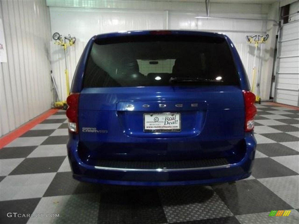 2011 Grand Caravan Express - Deep Water Blue Pearl / Black/Light Graystone photo #6