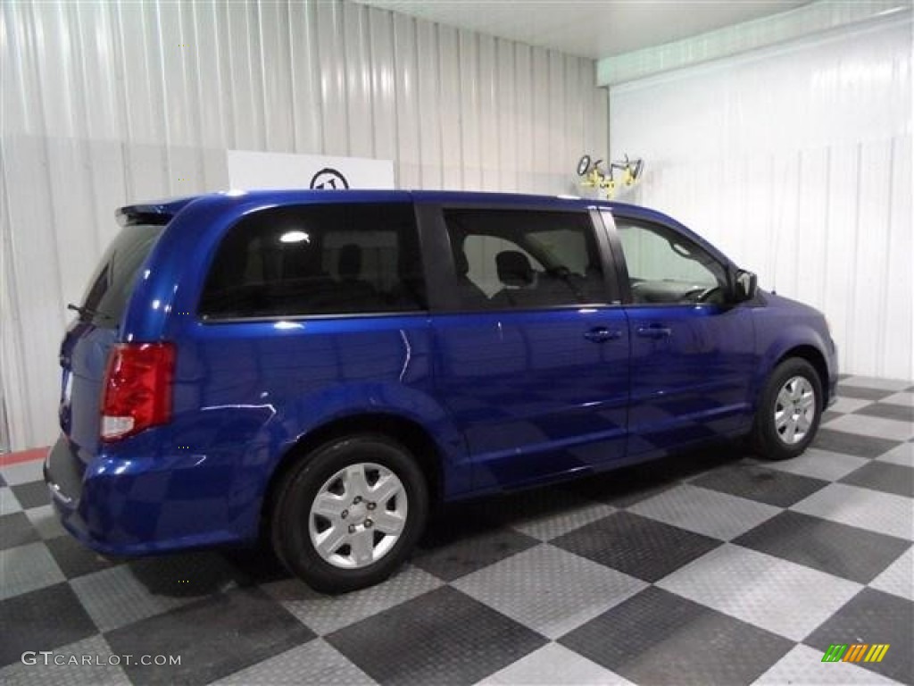 2011 Grand Caravan Express - Deep Water Blue Pearl / Black/Light Graystone photo #7