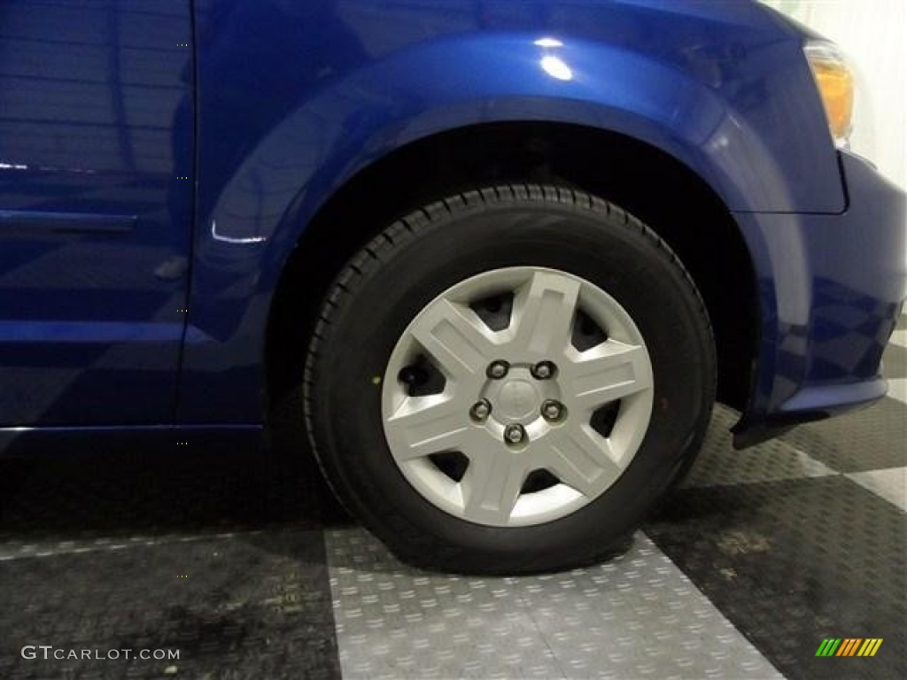 2011 Grand Caravan Express - Deep Water Blue Pearl / Black/Light Graystone photo #8