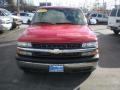 2001 Victory Red Chevrolet Silverado 1500 LS Extended Cab  photo #7