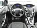 Charcoal Black 2013 Ford Focus SE Hatchback Dashboard
