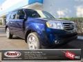 2013 Obsidian Blue Pearl Honda Pilot EX  photo #1