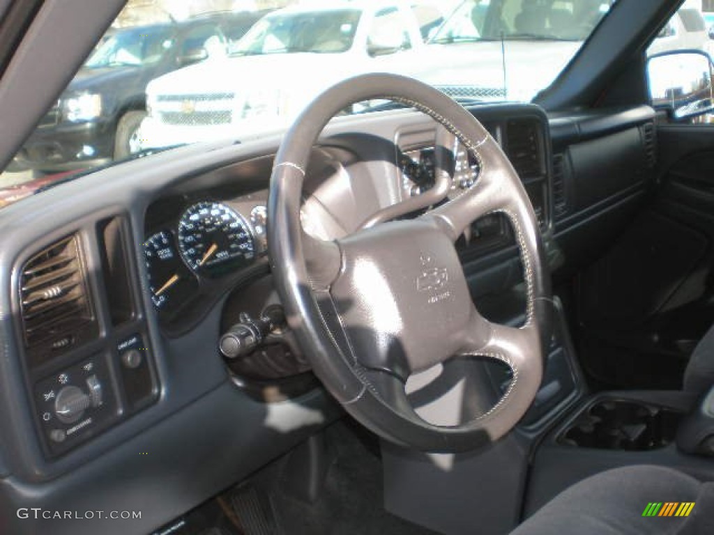 2001 Silverado 1500 LS Extended Cab - Victory Red / Graphite photo #13