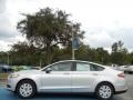 Ingot Silver Metallic 2013 Ford Fusion S Exterior