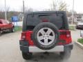 2011 Deep Cherry Red Jeep Wrangler Unlimited Sahara 4x4  photo #4