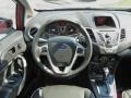 2013 Ford Fiesta Charcoal Black Leather Interior Dashboard Photo