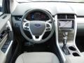 2013 White Platinum Tri-Coat Ford Edge SEL  photo #7