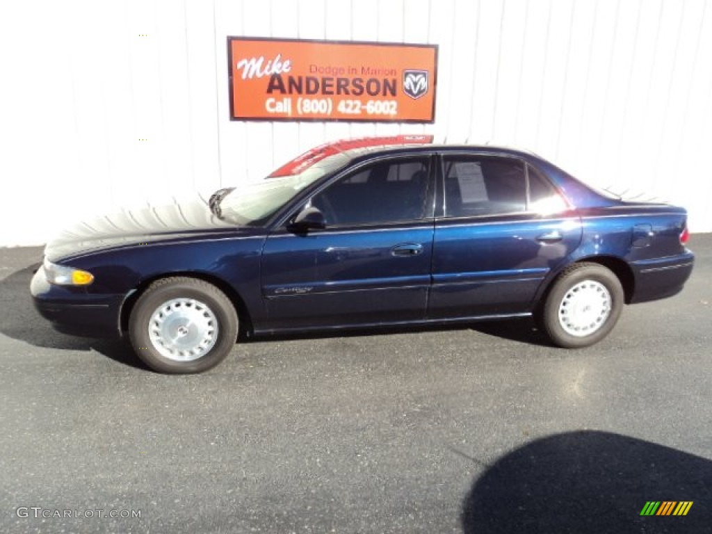 2002 Century Limited - Midnight Blue Pearl / Medium Gray photo #1