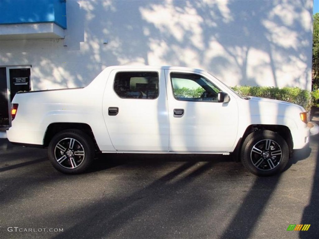 White 2013 Honda Ridgeline Sport Exterior Photo #73057692