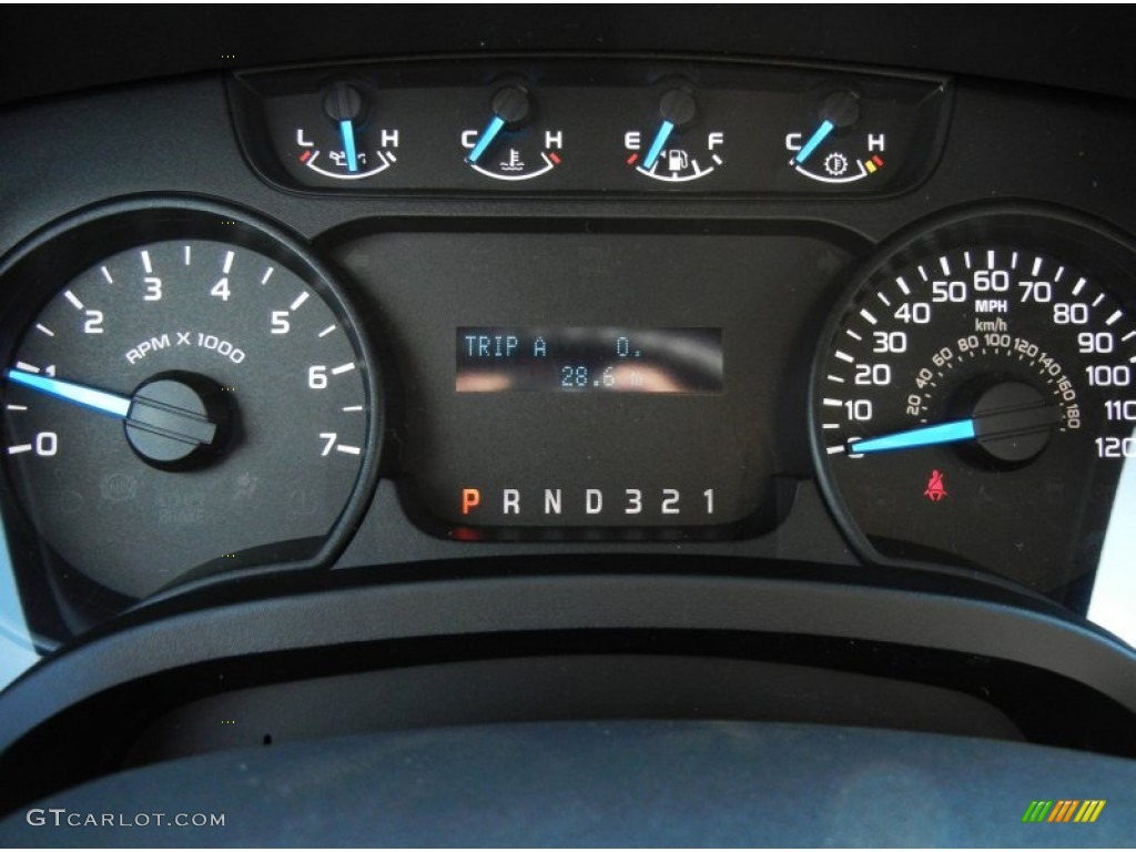 2013 Ford F150 XL SuperCab Gauges Photo #73058082