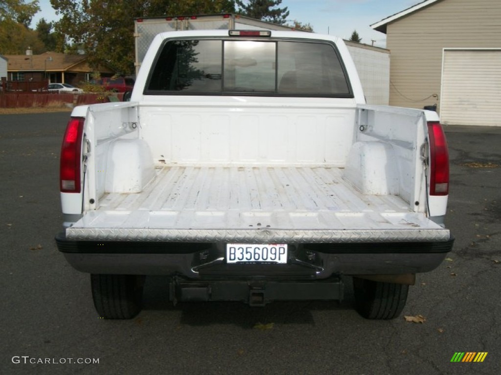 1997 C/K 2500 K2500 Extended Cab 4x4 - Olympic White / Gray photo #24