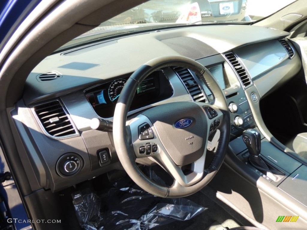 2013 Taurus SEL - Deep Impact Blue Metallic / Charcoal Black photo #3