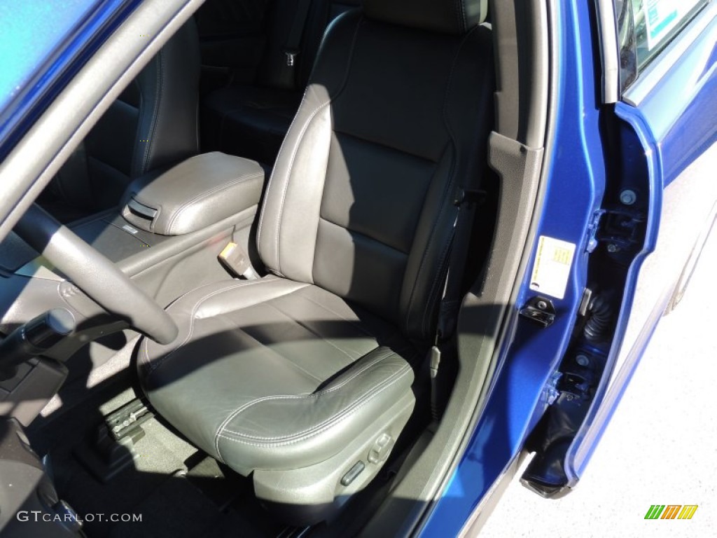 2013 Taurus SEL - Deep Impact Blue Metallic / Charcoal Black photo #5