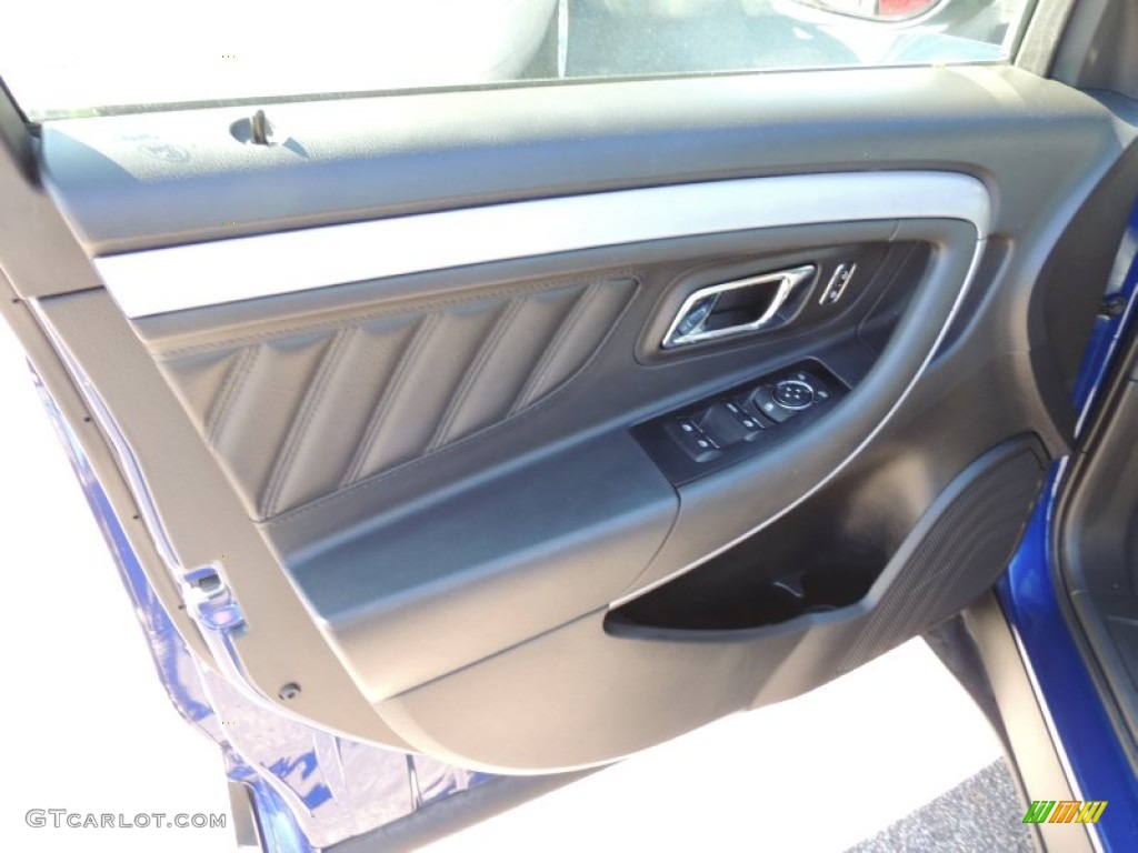 2013 Taurus SEL - Deep Impact Blue Metallic / Charcoal Black photo #6