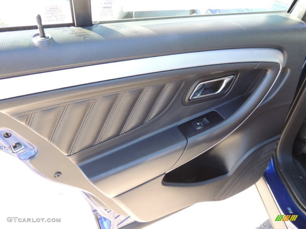 2013 Taurus SEL - Deep Impact Blue Metallic / Charcoal Black photo #8