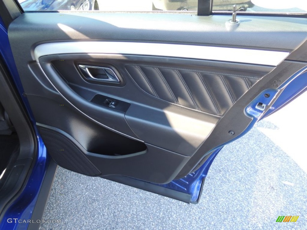 2013 Taurus SEL - Deep Impact Blue Metallic / Charcoal Black photo #12