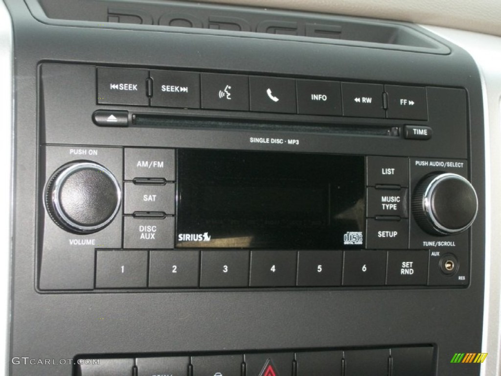 2011 Dodge Ram 1500 SLT Quad Cab 4x4 Audio System Photo #73058955